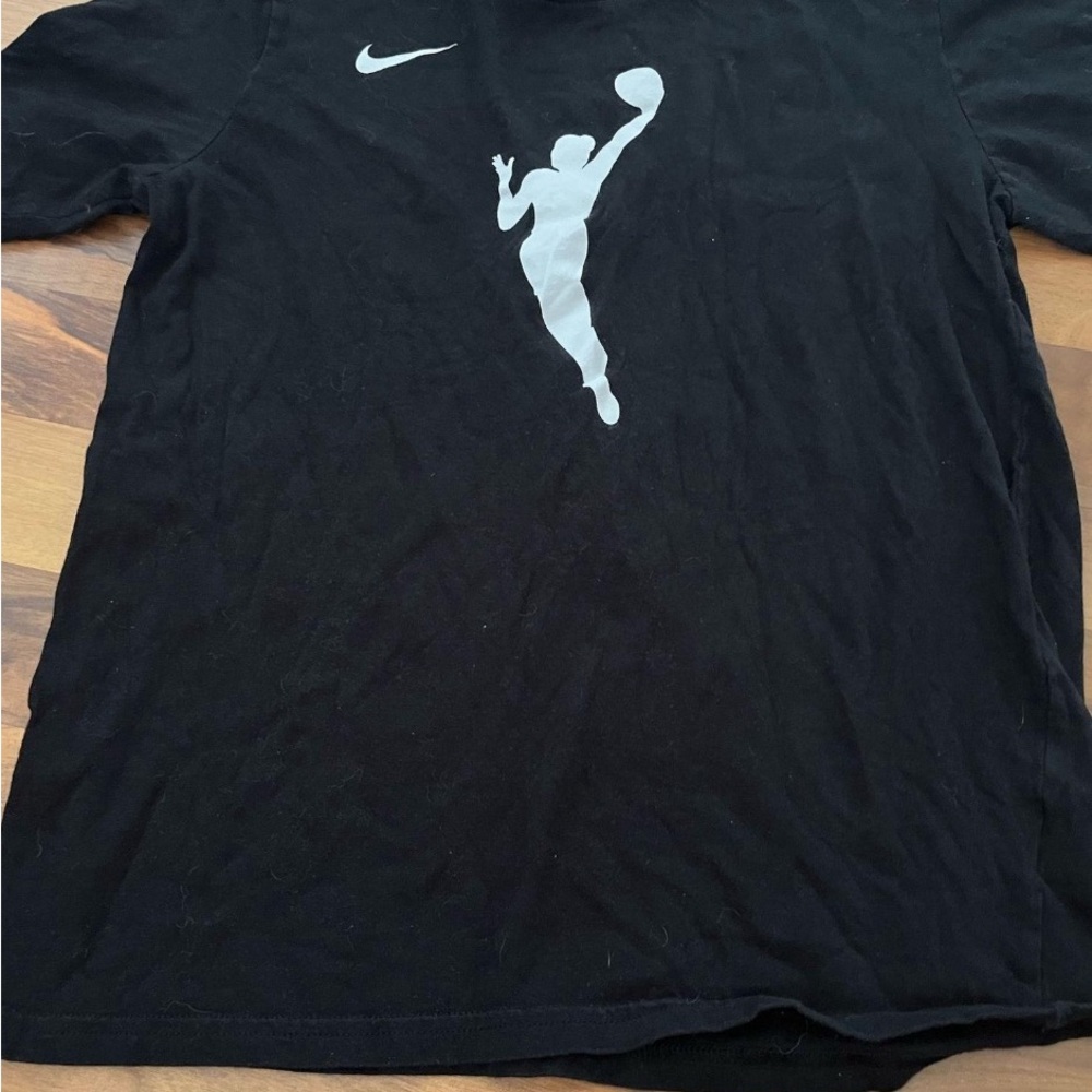 Nike Black T-Shirt with white Graphic